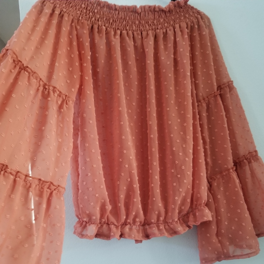 Boho summer blouse